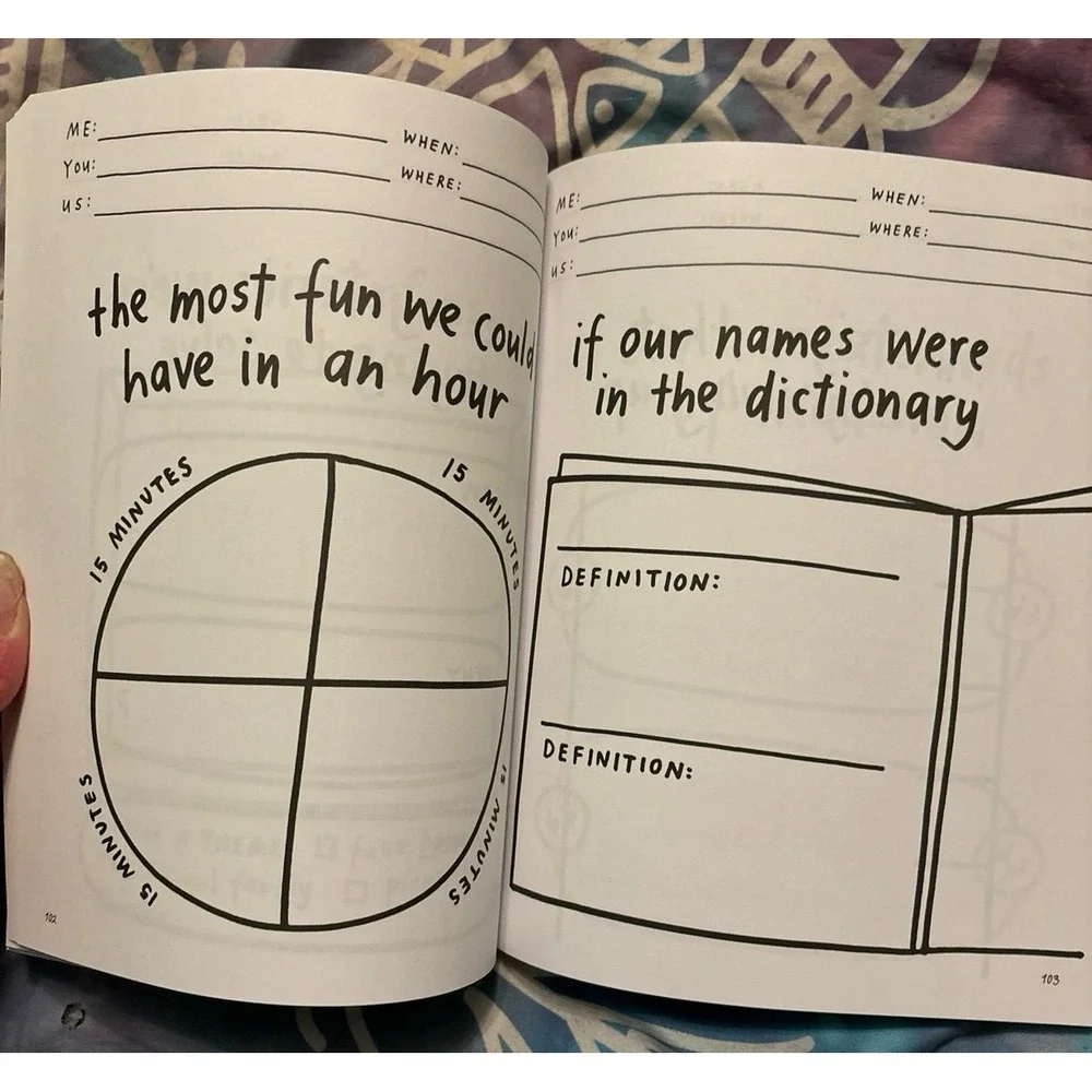 NEW Me, You & Us:‎ A Book to Fill Out Together for Couples/Best Friends/Siblings